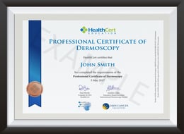 Professional Certificate of Dermoscopy